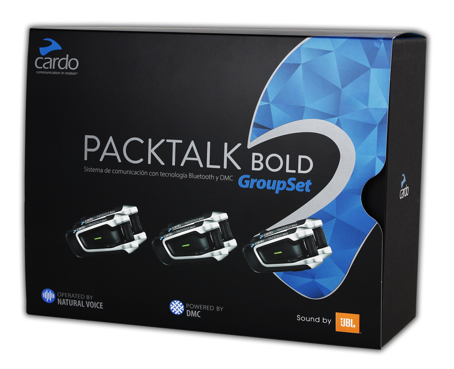 Intercomunicador Cardo Packtalk Bold JBL DUO