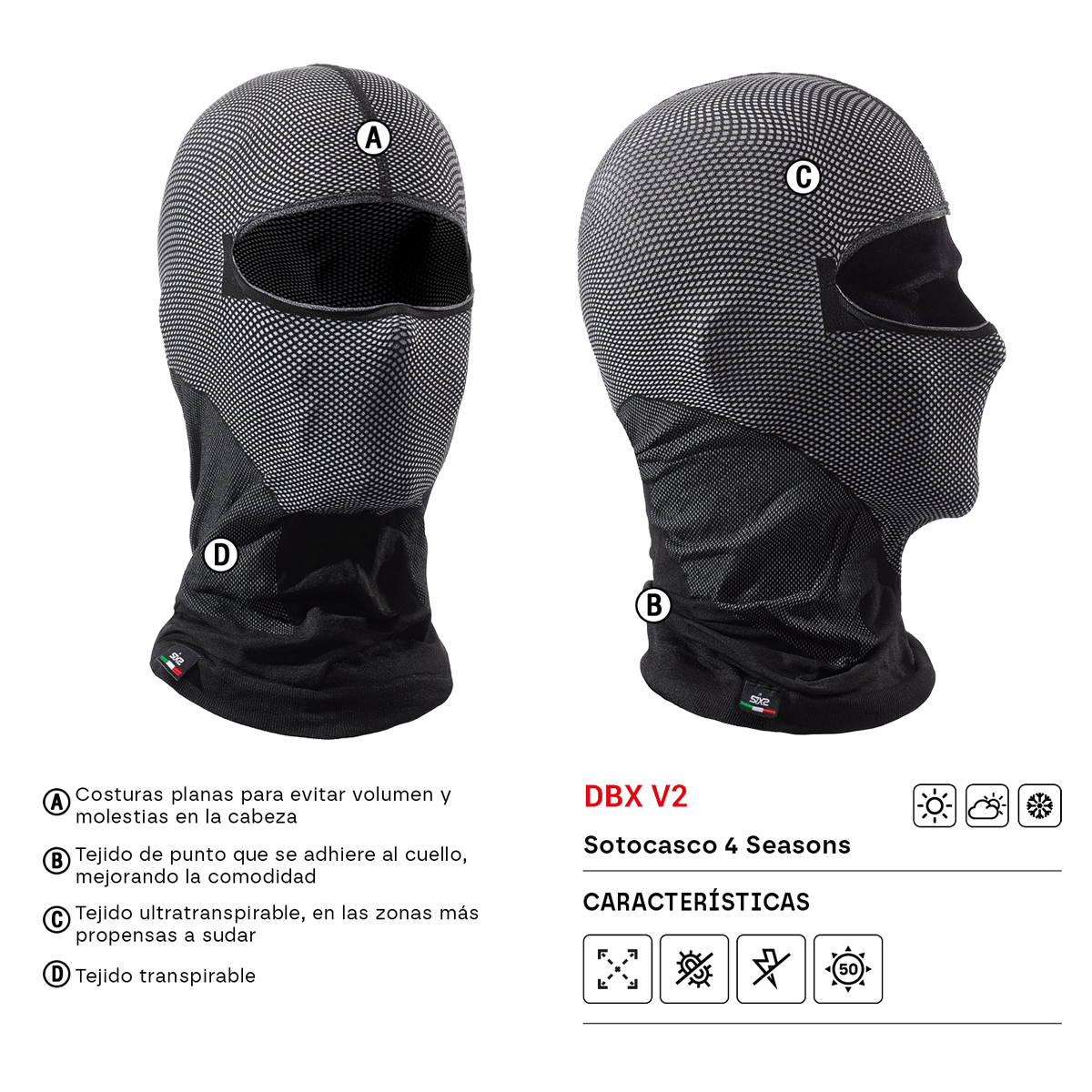 SIXS DBX V2 Detalles