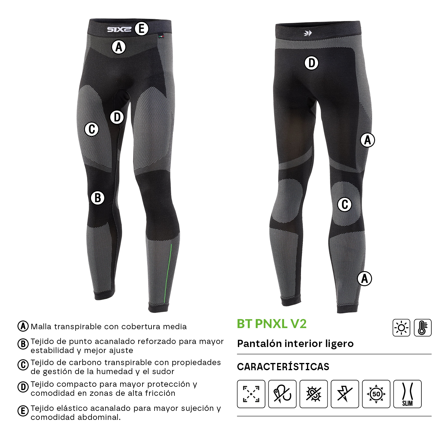 SIXS PNXL V2 Detalles