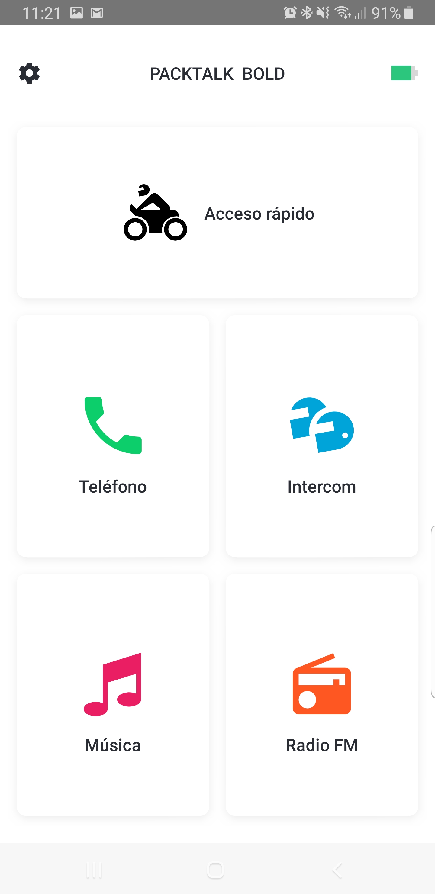 Cardo Connect Sensibilidad Comandos de Voz Natural Voice