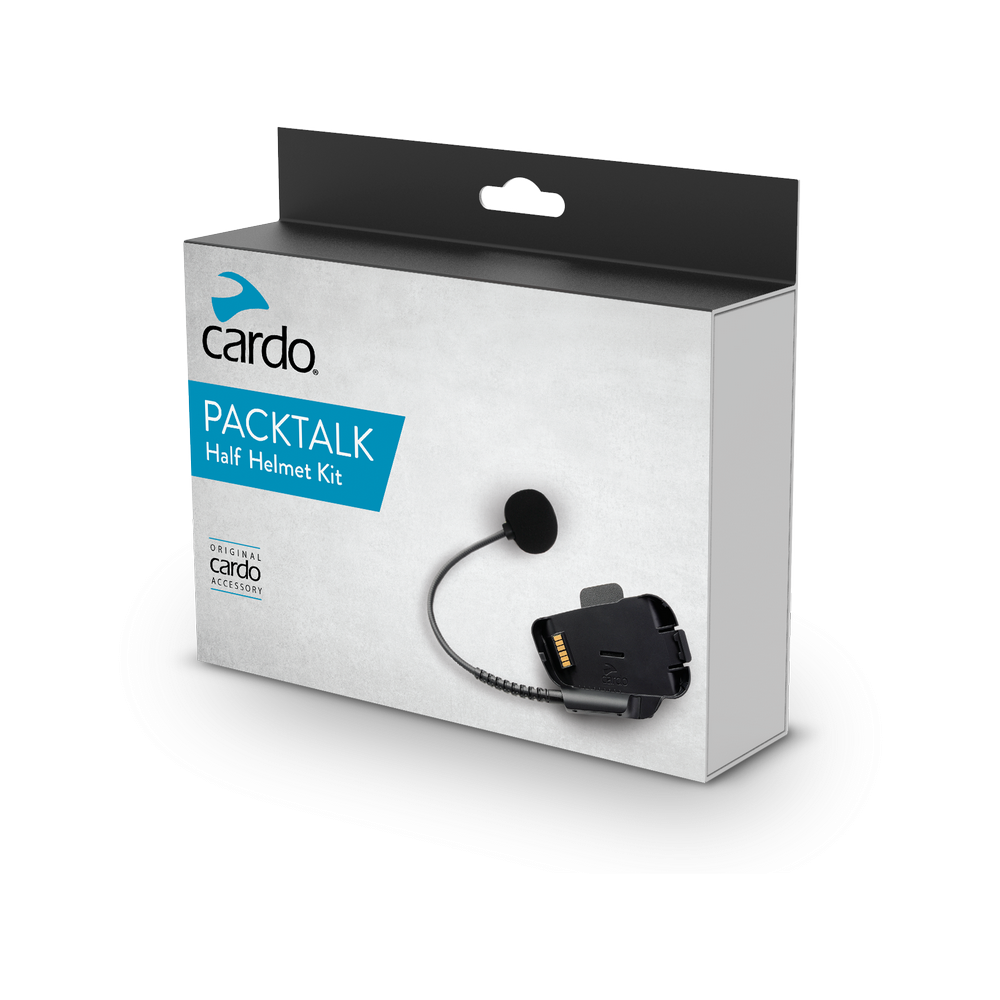 Base de audio con micrófono externo para de moto Cardo Packtalk Series para | Distribuidor Oficial CARDO | CORVER.es