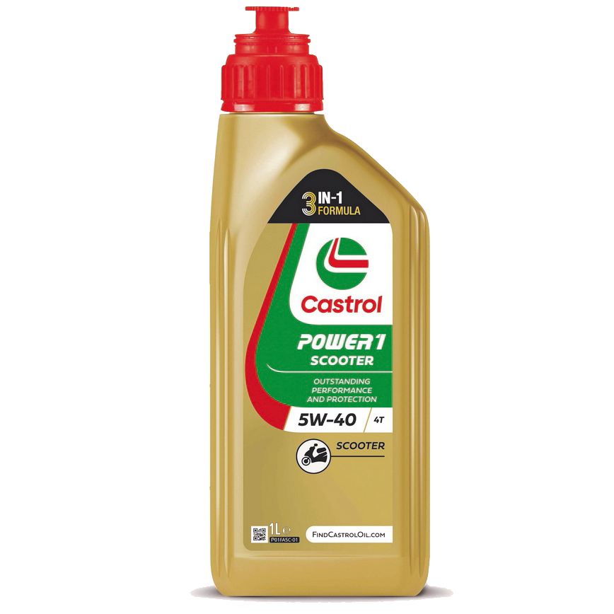 Lubricante de moto Castrol Power 1 Scooter 4T 5W-40