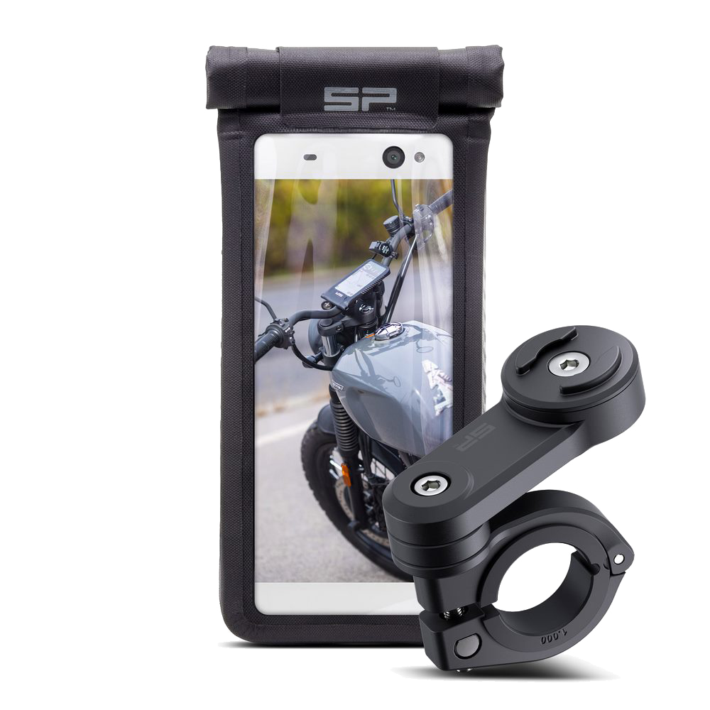 KIT SP CONNECT MOTO BUNDLE UNIVERSAL PHONE CLAMP