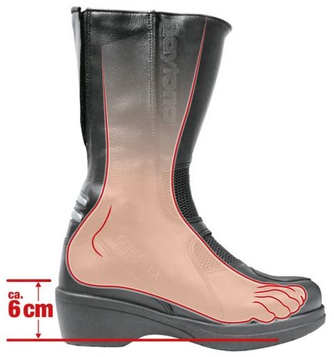 Botas de moto de mujer Daytona Lady Pilot GTX, Distribuidor Oficial  DAYTONA