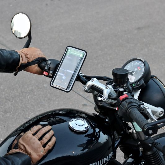 Soporte magnético universal para smartphone Shapeheart para manillar de moto, Distribuidor Oficial SHAPEHEART MOTO