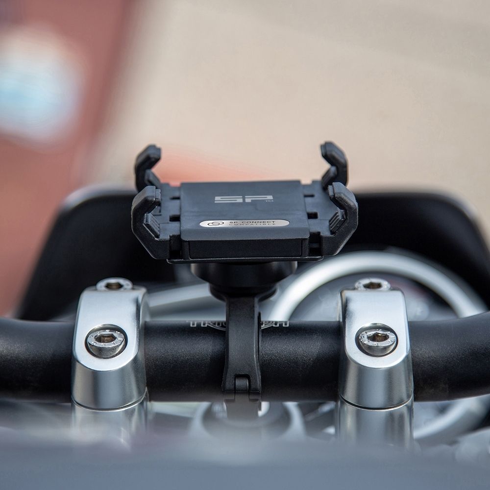 Soporte universal de smartphone para moto SP Connect Universal Phone Clamp  SPC+, Distribuidor Oficial SP CONNECT